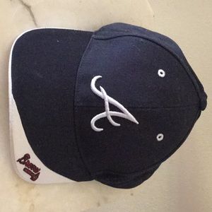 Atlanta Braves navy hat, like new